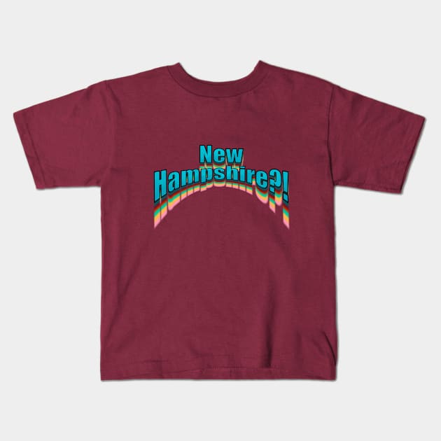 New Hampshire Kids T-Shirt by VultureVomitInc